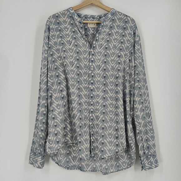 E.T.A | cotton button down - Picture 1 of 4